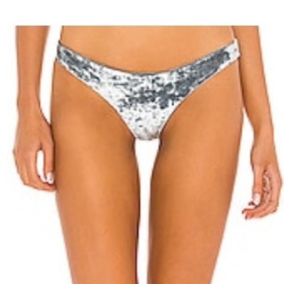 JADE SWIM Crushed Velvet Two-Piece - Picture 6 of 8